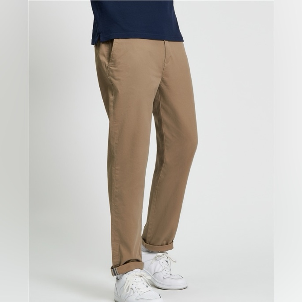 Ben Sherman Chinos Slim Fit Straight Khaki Sand Beige Tan $99 NWT 36x32